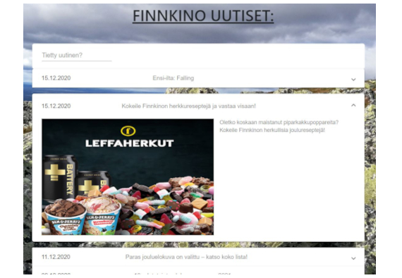 Finnkino news